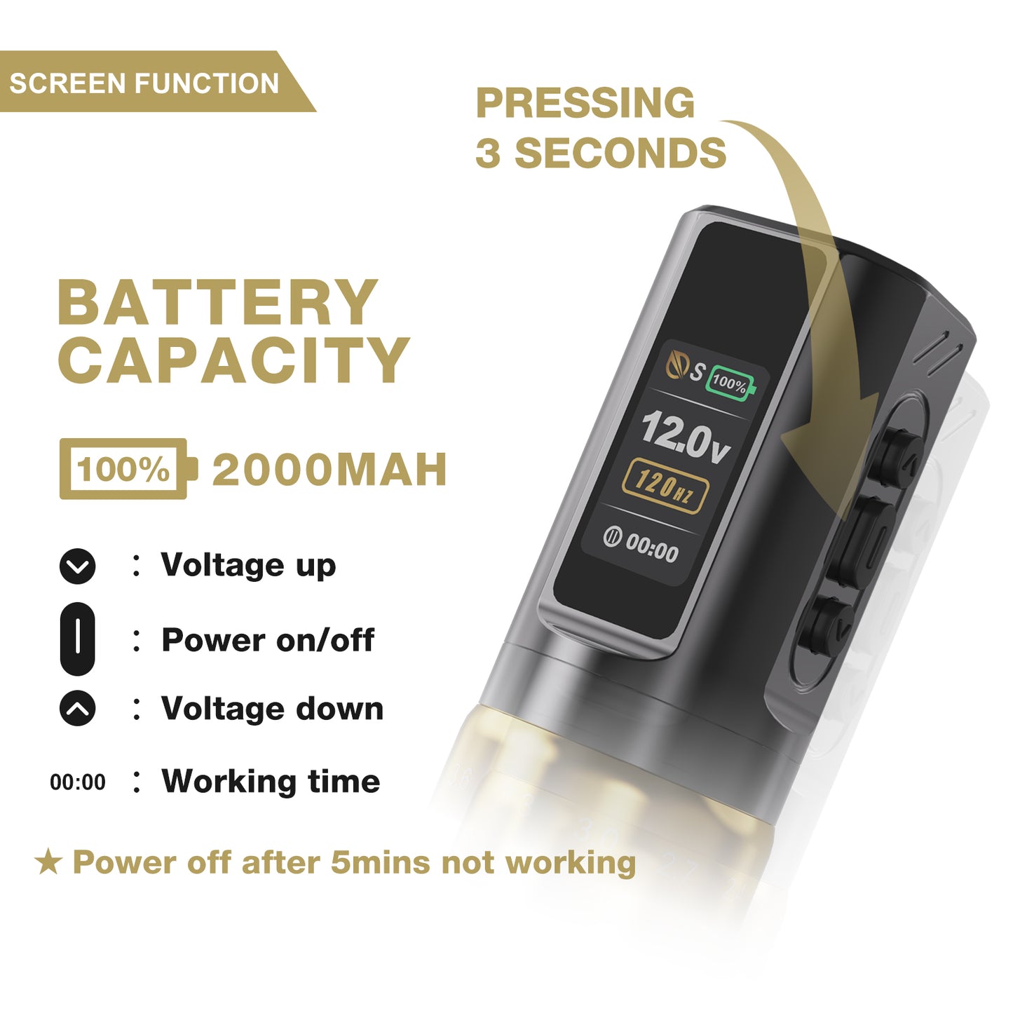 Jconly Epoch Pen sans fil
