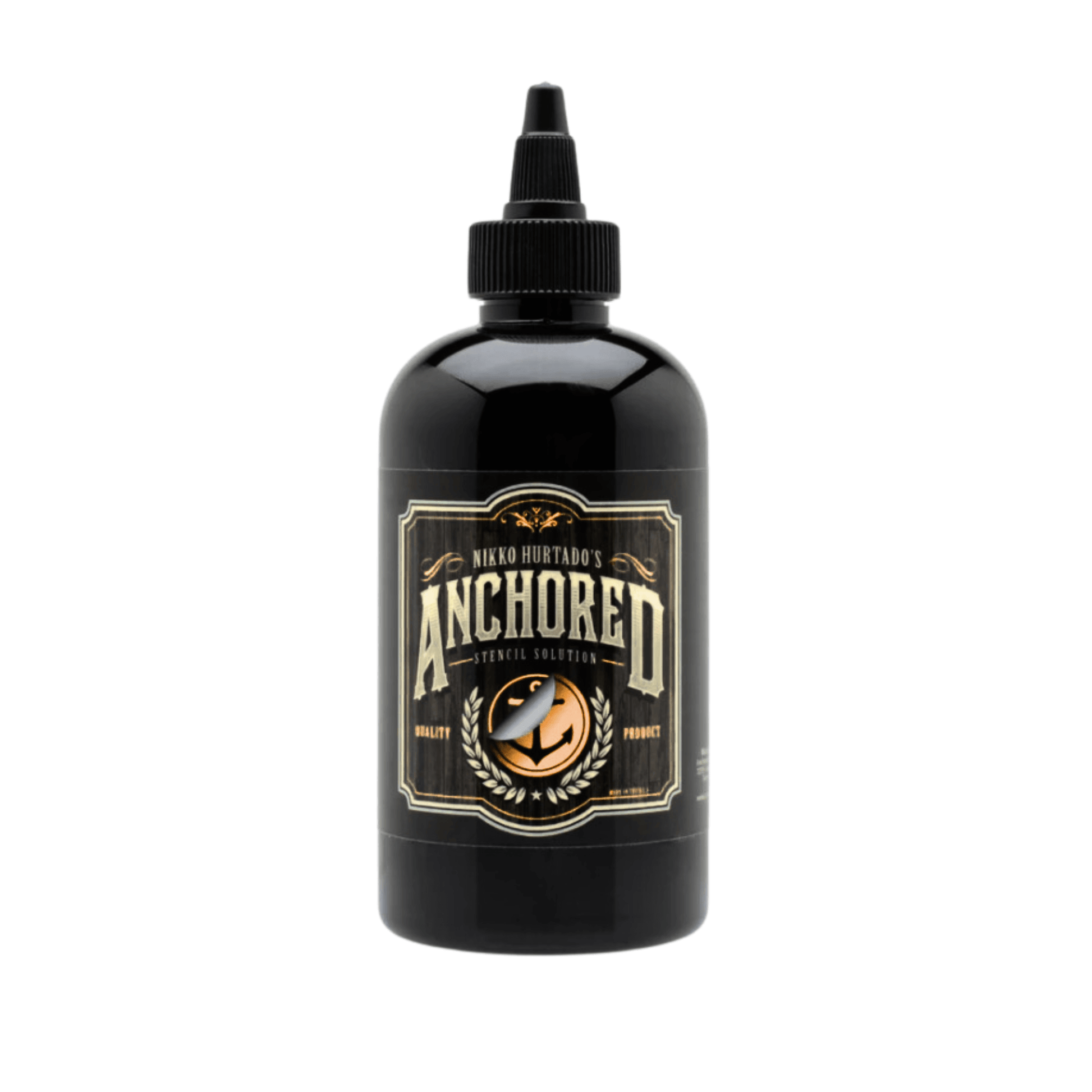 Anchored Stencil Solution 8oz - par Nikko Hurtado - Lucifer Tattoo Supply