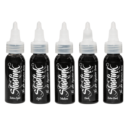 Shadink Gray Wash Yan Solo Signature Series 1oz - Lucifer Tattoo Supply