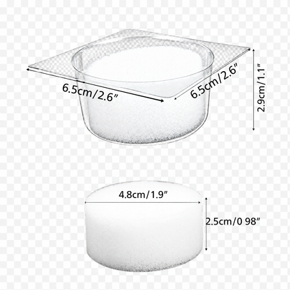 Dip Foam rinse cap unit