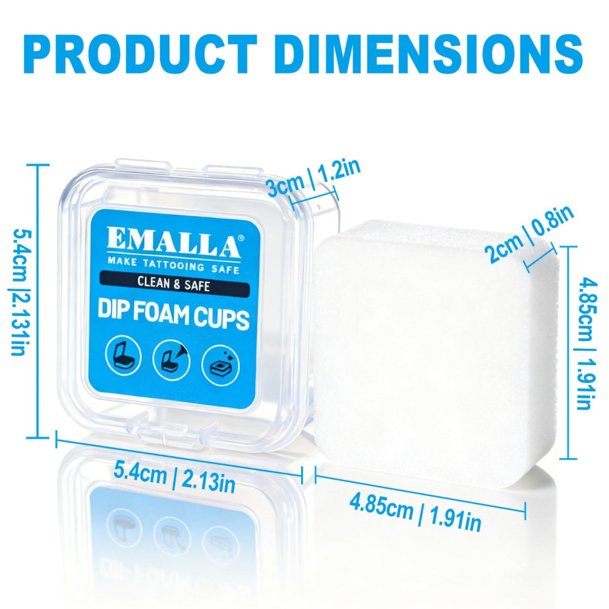 Emalla Dip Foam rinse cap (20)