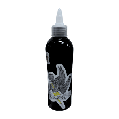 Flowcolours Grey Wash 250ml/8oz (dégradé noir) - Lucifer Tattoo Supply